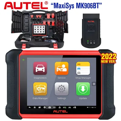 Autel – MaxiCOM MK906BT Scanner de voiture avec MV108 tout système outils de Diagnostic et 31