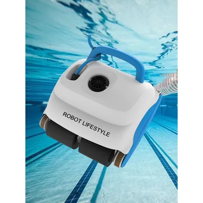 Nettoyeur de piscine Robot iCleaner-300 avec câble de 15m et caddie nettoyeur automatique pour
