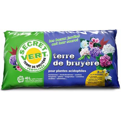 Secret Vert - Bio-Heideerde für Säurepflanzen 40 Liter Image