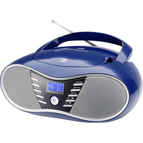 Dual P 60 BT CD-Radio UKW AUX, Bluetooth®, USB Blau
