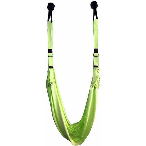 Elastische Yoga-Hängematte mit Stretchband (Armeegrün) - Kueatily