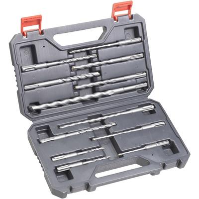 240280 40CR-Stahl Hammerbohrer-Set 12teilig 5 mm, 6 mm, 8 mm, 10 mm, 12 mm, 14 mm SDS-Plus 1 s - KWB