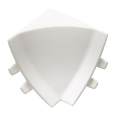 Zubehörset für Wandanschlußleiste weiß, 7-teilig Clips & Ecken - Primo Image