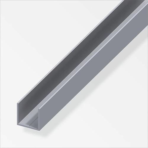 Quadrat-U-Profil 23,5 x 23,5 x 1000 mm Aluminium Aluminiumprofil u Schiene – Alfer