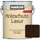 Primaster Holzschutzlasur 2,5L Nussbaum Wetterschutz UV-Schutz Holzlasur