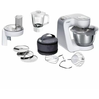 Bosch MUM 58227 Küchenmaschine weiß/silber 1000 W, 3,9 Liter