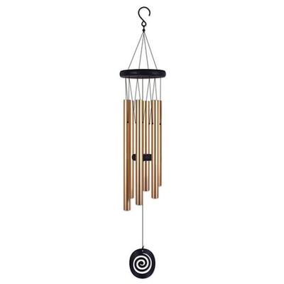 Sunset Vista Designs 418125 - Gold Wind Chime 30" (94077) Lawn and Garden Wind Chimes