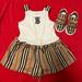 Burberry Matching Sets | Burberry. Authentic! | Color: Tan | Size: Romper 18m Shoes 5c