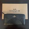 Coach Bags | Coach Accordion Zip Wallet Art Deco F87888 | Color: Black | Size: Os