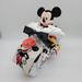 Disney Other | Mickey Mouse Motorcycle Diaper Cake | Color: Black/Red | Size: Osbb