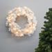 The Holiday Aisle® 20" Lighted Wreath, Crystal in White | 20 H x 20 W x 4 D in | Wayfair E91DECB3B3BA44A3818D65F684B48D97