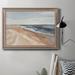 Rosecliff Heights Salvo Beach II - Picture Frame Painting on Canvas Canvas, Solid Wood in White | 36 H x 24 W x 2.5 D in | Wayfair