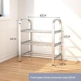 Latitude Run® Multi-Function Stainless Steel 6 Pair Shoe Rack in Gray | 21.25 H x 15.74 W x 9.05 D in | Wayfair 30FFCD20E4724347AF42BB3C252D034A