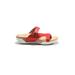 Women's Darline Thong Sandal by Hälsa in Red (Size 7 1/2 M)