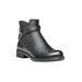 Wide Width Women's Tatum Bootie by Propet in Black (Size 8 1/2 W)