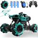 4DRC RC Car,Alloy Drift RC Car for Kids,360° Rotating 4WD 2.4Ghz Gesture Sensor Control Monster Truck for Kids,All Terrains Crawler RC with Vehicle Rechargeable Batteries Gifts for Boys Girls