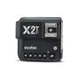 Godox X2T-F 2.4G Wireless Flash Trigger, TTL Flash Transmitter, Support 1/8000s HSS, TCM Function, Large LCD Control Panel, Compatible with Fuji Camera