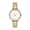 Michael Kors Damen Quarz 3 Zeiger Uhr mit Armband PYPER MK4666