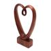 Wrought Studio™ Anishah Valentine Wood Statuette Wood in Brown/Gray | 11.75 H x 6.75 W x 2 D in | Wayfair 8EF63C67ED5A427EBAAEA7E8FDF1AFBB