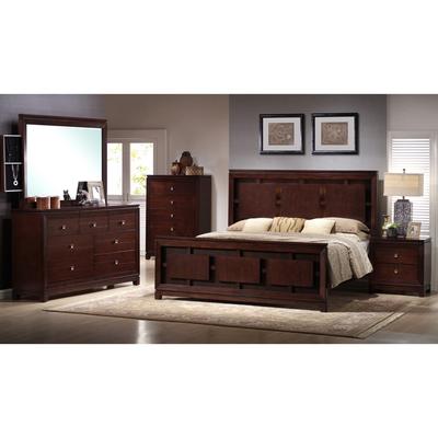 Trent Queen Storage 3PC Bedroom Set in Black - Picket House Furnishings CY650QB3PC