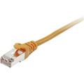 605574 RJ45 Netzwerkkabel, Patchkabel cat 6 s/ftp 5.00 m Orange vergoldete Steckkontakte 1 St.