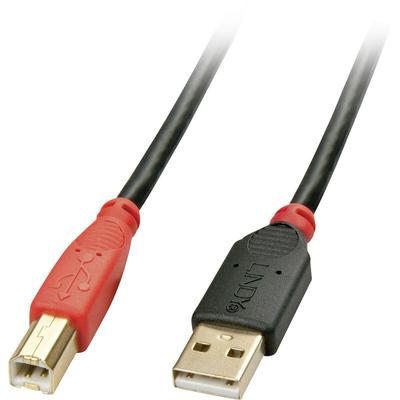 USB-Kabel usb 2.0 usb-a Stecker, usb-a Buchse 15.00 m Schwarz 42762 - Lindy