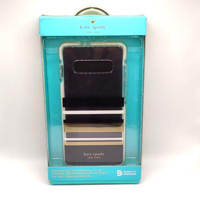 Kate Spade Accessories | Kate Spade Hardshell Galaxy S10+ | Color: Black/Gold | Size: Galaxy S10+