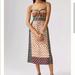 Anthropologie Dresses | Anthropologie By Verb By Pallavi Singhee Geo-Cut-Out Sleeveless Midi Dress | Color: Black/Brown | Size: 6/8