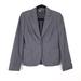 J. Crew Jackets & Coats | J. Crew Lightweight Single Button Blazer Gray Wool Career Wear Office Neutral | Color: Gray | Size: S