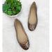 J. Crew Shoes | J. Crew Patent Tortoise Leopard Animal Print Ballet Flats Size 7.5 | Color: Black/Brown | Size: 7.5
