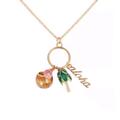 Kate Spade Jewelry | Kate Spade Hawaii Exclusive Aloha Necklace | Color: Gold/Green | Size: Os