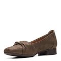 Clarks Damen Tilmont Dalia Ballerinas, Bronze-Metallic-Textil, 38 EU