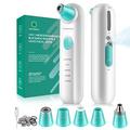 NEWDERMO 3-in-1 Blackhead Remover, Pore Vacuum Cleaner & Microdermabrasion Machine with Spray Funtion Skin Care for Home SPA Valentine's Day Gift for Girlfriend