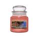 A Cheerful Candle LLC Coral Reef Scented Jar Candle Paraffin in Orange | 5.5 H x 4 W x 4 D in | Wayfair CS163