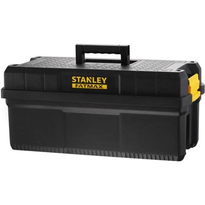 Fatmax Werkzeugbox mit Tritt, 3-in-1 - Aufbewahrung, Tritt und erhöhte Trage - Stanley