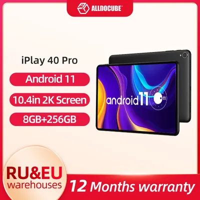 ALLDOCUBE – tablette PC de 10.4 pouces iPlay 40 Pro avec écran 2000*1200 IPS Android 11 8 go de