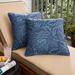 Humble + Haute Maven Capri Outdoor/Indoor Corded Pillow Set of Two 22in x 22in x 6in