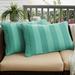 Humble + Haute Preview Capri Outdoor/Indoor Corded Pillow Set of Two 24in x 14in x 6in