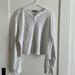 Brandy Melville Sweaters | Brandy Melville White Button-Up Sweater/Shirt | Color: White | Size: One Size