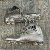 Adidas Shoes | Adidas Platinum Asp Dual Threat Mid Football Cleat | Color: Green/Silver | Size: 16