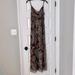 Anthropologie Dresses | Euc Large Weston Wear Anthropologie Maxi Dress Brown And Light Blue | Color: Blue/Brown | Size: L