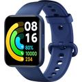 Xiaomi Poco Watch (Blue), SpO2-Messung, Herzfrequenz, AMOLED-Display, 1,6 Zoll, GPS, ATM-Wasserbeständigkeit, Blau, italienische Version