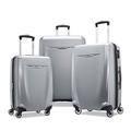 Samsonite Winfield 3 DLX Hardside Expandable Luggage with Spinners, Silver, 3-Piece Set (20/25/28), Winfield 3 DLX Hardside Expandable Luggage with Spinners