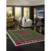 Green 96 x 1 in Area Rug - Imperial International Ohio State Homefield Rug Nylon | 96 W x 1 D in | Wayfair IMP 528-3015