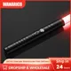 WANARICO – sabre laser RGB à poignée en métal Variable de 7 couleurs avec effet sonore de frappe FX