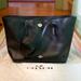 Coach Bags | Coach Zip Top Tote In Black Cross-Grain Leather. | Color: Black | Size: Large 17” Width At Top. 11” Tall.