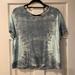 American Eagle Outfitters Tops | American Eagle Tie-Dye Top | Color: Blue | Size: S