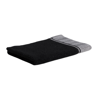 Möve Duschtuch Brooklyn black Schwarz Image