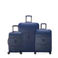 DELSEY Paris Chatelet Hardside Luggage with Spinner Wheels, Navy, 3 Piece Set 19/24/28, Chatelet Hardside Luggage with Spinner Wheels