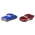 Disney and Pixar Cars 3, Doc Hudson & Cruisin' Lightning McQueen 2-Pack, 1:55 Scale Die-Cast Fan Favorite Character Vehicles for Racing and Storytelling Fun, Gift for Kids Age 3 and Older